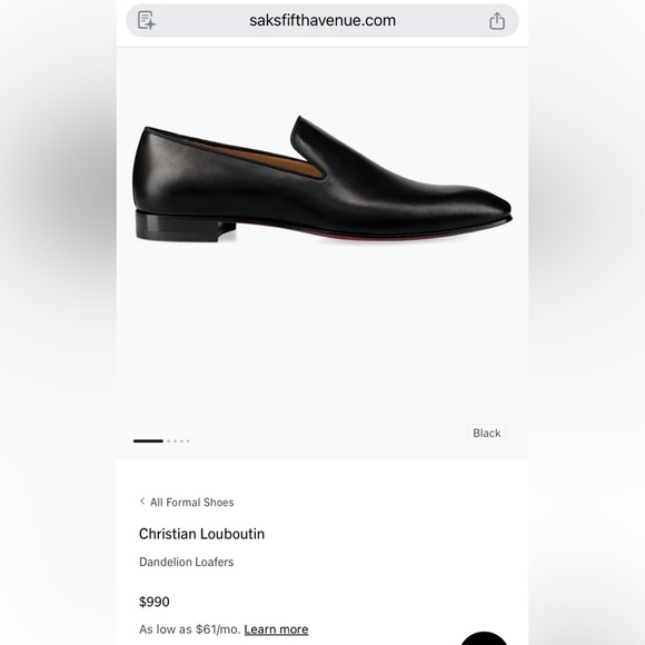 NEW! $990 Christian Louboutin Men’s Dandelion Brown Leather Loafers 43 9.5 / 10 - Picture 9 of 10